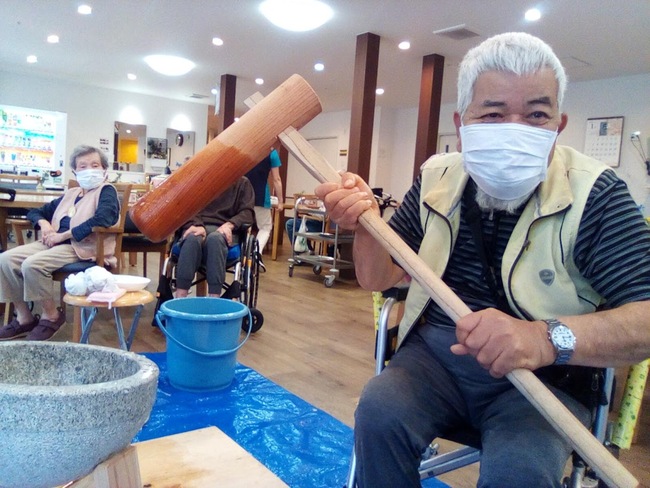 第41回イベント開催のお知らせ･･･餅つき大会を開催しました