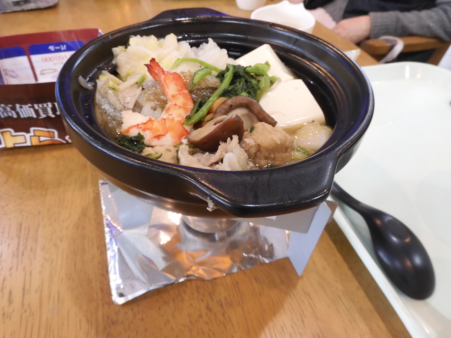 第６２回イベント開催のお知らせ･･･大収穫祭第３弾『熱々お鍋』個鍋で召し上がって頂きました