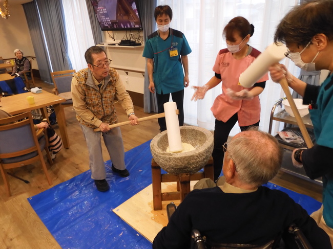 第17回イベント開催のお知らせ･･･餅つき大会を実施しました